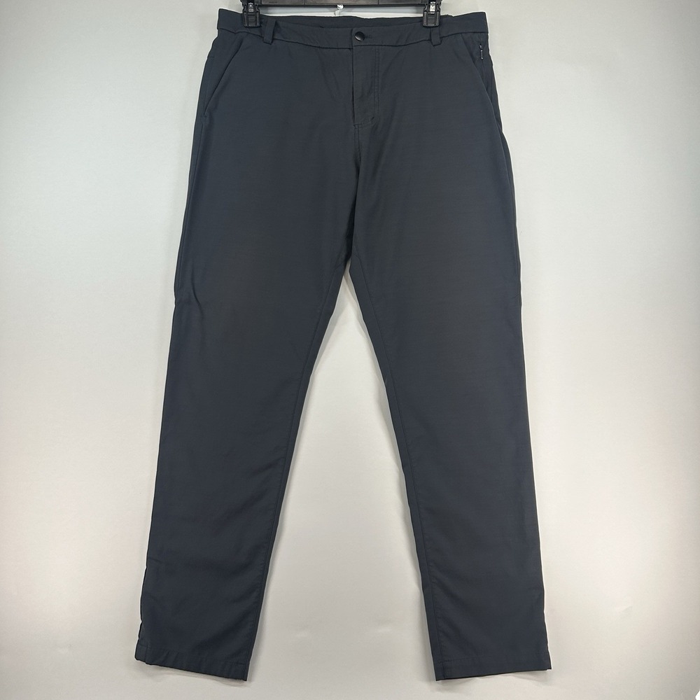 Lululemon ABC Commission Golf Pants Mens Size 36x31‎ Warpstreme Charcoal Gray